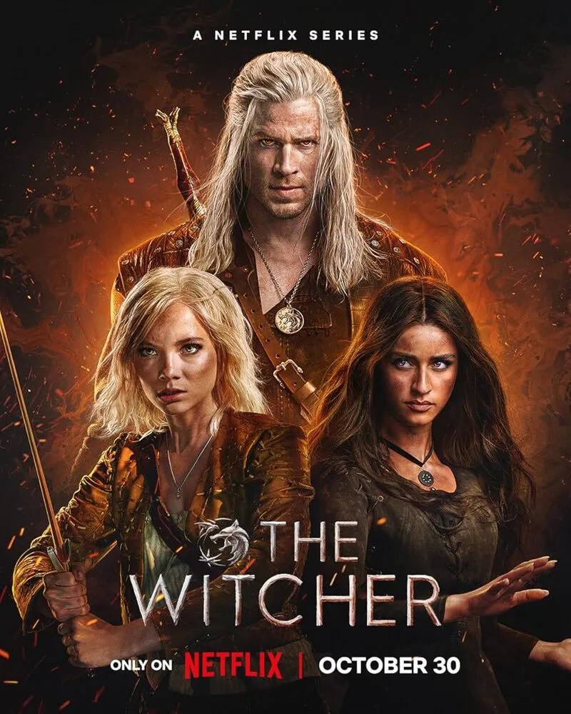 Promotional poster for The Witcher Netflix series